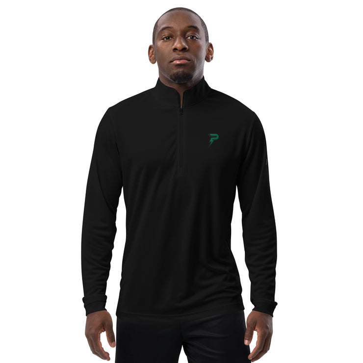 P Logo Quarter zip pullover