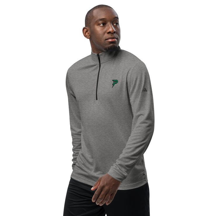 P Logo Quarter zip pullover