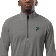 P Logo Quarter zip pullover