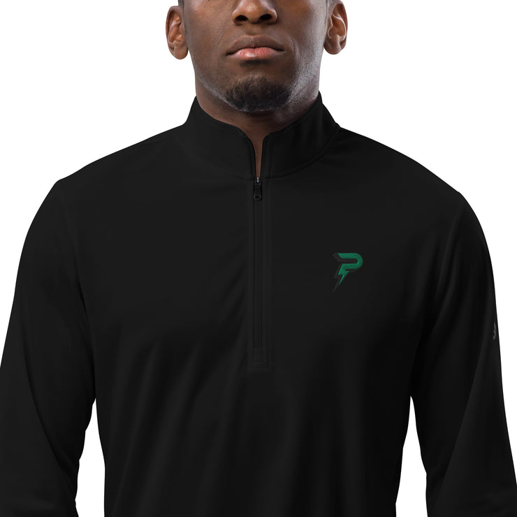 P Logo Quarter zip pullover