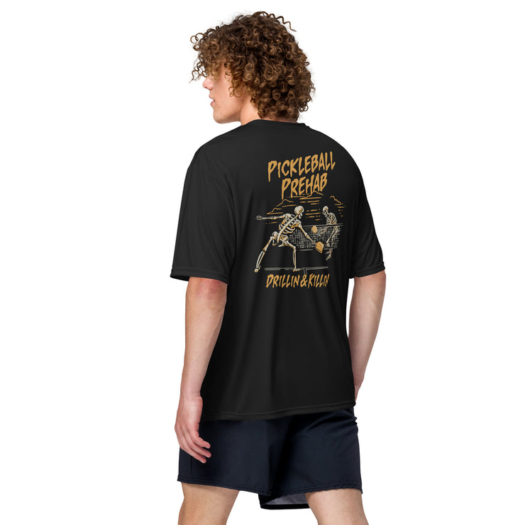 Limited Edition Halloween Pickleball Prehab performance crew neck t-shirt