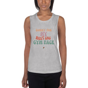 Ladies’ Resting Gym Face Muscle Tank