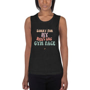 Ladies’ Resting Gym Face Muscle Tank