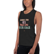 Ladies’ Resting Gym Face Muscle Tank