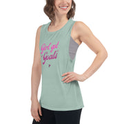 Ladies’ Girls Got Goals Muscle Tank