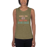 Ladies’ Resting Gym Face Muscle Tank