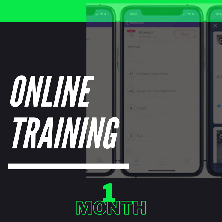 1 on 1 Online Coaching- 1 Month